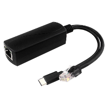 Banggood 100Mbps/1000Mbps 5V 3A Type C Power over Ethernet Active POE splitter voor Raspberry Pi 4B