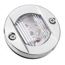 Banggood 12V LED 2835 Round Stern spiegellichten voor boot Marine ingebed montage roestvrij staal