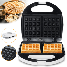 Banggood 2 Type Elektrische Panini Druk Sandwich Wafels Maker Grill Cake Panini Pannenkoek Machine + Anti aanbak Roosters Thuis K