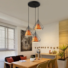 Banggood 3 hoofd E27 vintage kroonluchter licht restaurant verstelbare hanglamp bar woonkamer