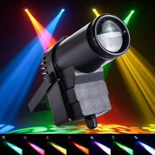 Banggood 30W RGBW LED DMX512 Stage Licht Pinspot Beam Spotlight 6CH Voor DJ DISCO Feest KTV