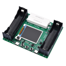 Banggood 5V LCD scherm 18650 lithiumbatterijcapaciteitstester Power Detector Module 2 weg met oplaadontlaadtype c poort