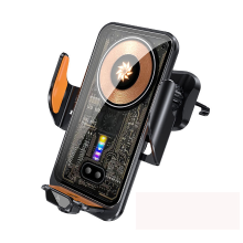 Banggood 66W Slimme Autocordless Lader Voorruitbevestiging Snelle cordless Oplader Magnetische Oplader Draagbaar Opladen Voor Tel