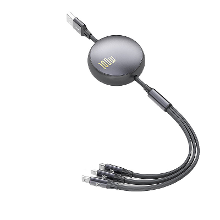 Banggood 6A 100W USB A naar Type C/iP/Micro USB kabel QC2.0 3.0 4.0 Snelle oplaad  en gegevensoverdracht Koperen kernlijn 1,2 m L