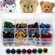 Banggood 80 stuks 12mm ambachtelijk plastic Colorful veiligheidsogen voor teddybeer poppen speelgoed diy poppenaccessoires maken
