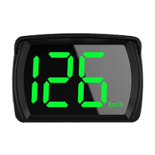 Banggood Auto GPS HUD Digitale Snelheidsmeter KMH MPH Grote Lettertypes Groen Licht Auto HUD Head up Display voor alle auto's
