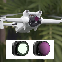 Banggood BRDRC Camera Lens ND Filter Set Verstelbare VND2 5 VND5 9 voor DJI Mini 3 / MINI 3 PRO RC Drone quadcopter
