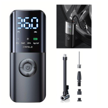 Banggood Cafele 150PSI Wireless Air Pump 35W Power 4000mAh Battery Type C LED Display 0.5KG Lightweight Mini Bike Pump for Car Bi