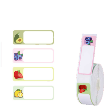 Banggood D11 Pure Color Label Paper Roll Supermarkt Waterdicht scheurbestendig prijsetiket