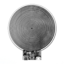 Banggood DC 5V Type C/Micro USB Schumann Golven Ultra Lage Frequente Puls Generator Slaapverbeteraar Circulaire Schumann Golven G