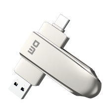 Banggood DM Type C & USB3.2 Gen1 Flash Drive Dual Interface Solid State Storage Flash Disk 128G 256G 512G 360° Rotatie Thumb Driv
