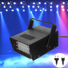 Banggood Mini 24LED Blauw Knippert Strobe Party Stage Light Disco Club DJ Effect Lighting AC220V