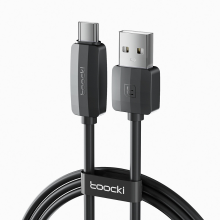 Banggood Toocki TQ X21 3A USB A tot Type C kabel snel opladen datatransmissie vertinde koperen kernlijn 1M/2M lang voor Huawei Ma