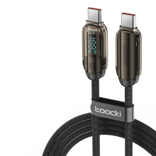 Banggood Toocki TQ X59 100W Type C tot Type C kabel snel opladen gegevensoverdracht koperen kernlijn 1M/2M lang voor Huawei Mate5