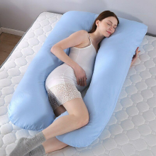 Banggood U type kussen U vormige lichaamsondersteuning Comfortabel kussen met 100% gewassen katoenen ritssluiting, rug  en buikst