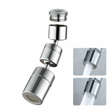 Banggood Universele Extender Spatfilterkraan 1080 ° Draaibare Waterafvoer Kraan Zilver
