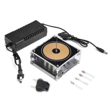 Banggood Voor Tesla Coil Speaker Bluetooth compatibele muziek High Power Voltage Pulse Electric Arc Generator Testapparaat