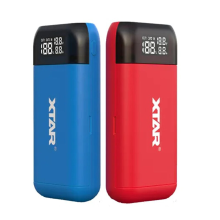Banggood XTAR Batterijlader 18650 Power Bank Snel Opladen Type C QC3.0+PD3.0 Snelladen 18700 20700 21700 Batterijen PB2S Powerban