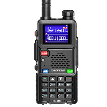 Baofeng UV 5RH 5W Tri band EU Walkie Talkie 1.77Inch Scherm Groot Bereik 2500mAh Type C Oplaadbare Handheld Tweewegs Rad