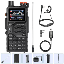 Baofeng UV K5 Pro 10W GPS Walkie Talkie Draadloos Kopieerfrequentie Type C DTMF Lange Bereik Luchtband Ham Tweezijdige R