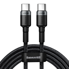 Baseus CafuLe Type C naar Type C PD 2.0 60W 100W Snelle Oplaad Datakabel voor Samsung Galaxy S22 S22 Ultra Galaxy Z Flip