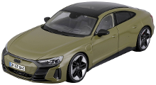 Bburago Audi RS e tron GT 2022, tactical grün 1:18 Auto