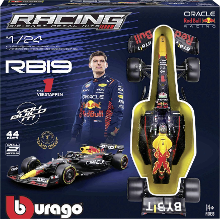 Bburago F1 KIT RedBull RB19 mit Helm, #1 Verstappen 1:24 Auto