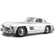 Bburago Mercedes Benz 300sl 1954 1:24 Zilver