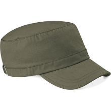 Beechfield army pet   groen   volwassenen   katoen   gespsluiting   army cap
