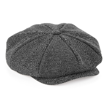 Beechfield Bakkerspet   donkergrijs   flatcap   volwassenen   modieuze pet