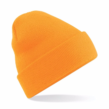 Beechfield Beanie Wintermuts   fluor oranje   acryl   volwassenen