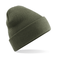 Beechfield Beanie Wintermuts   olijf groen   acryl   volwassenen