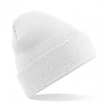 Beechfield Beanie Wintermuts   wit   acryl   volwassenen