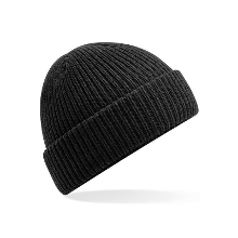 Beechfield Beanie wintermuts   zwart   100% acryl   dames   extra warm