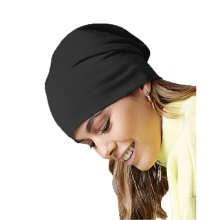Beechfield Wintermuts Beanie Hemsedal   zwart   heren/dames   katoen
