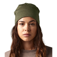 Beechfield Wintermuts Beanie Malmo   legergroen   heren/dames   merino wol