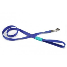 Beeztees Nylon Hondenriem Uni Blauw 120 Cm X 10 Mm