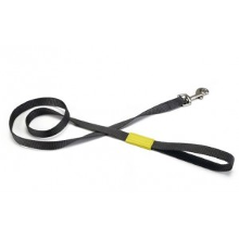 Beeztees Nylon Hondenriem Uni Donkergrijs 120 Cm X 15 Mm