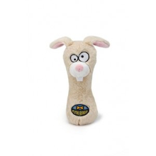 Beeztees Pluche Rubber Hondenspeeltje Stumpel (0619767) Per Stuk