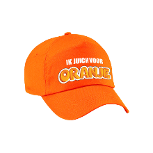 Bellatio Decorations Holland supporter pet / cap ik juich voor oranje   EK / WK voor kinderen