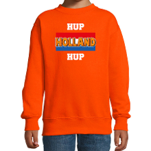 Bellatio Decorations Hup Holland hup oranje sweater / trui Holland / Nederland supporter EK/ WK voor kinderen