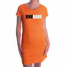 Bellatio Decorations Knvbabe oranje jurkje Holland / Nederland supporter EK/ WK voor dames