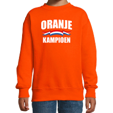 Bellatio Decorations Oranje kampioen sweater / trui Holland / Nederland supporter EK/ WK voor kinderen