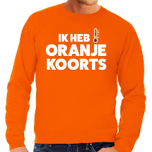 Bellatio Decorations Oranje Koningsdag Oranje koorts sweater heren