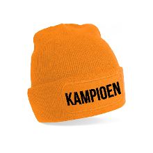 Bellatio Decorations Oranje muts Kampioen   Koningsdag   EK/WK voetbal   one size