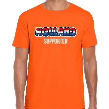 Bellatio Decorations Oranje t shirt Holland / Nederland supporter EK/ WK voor heren
