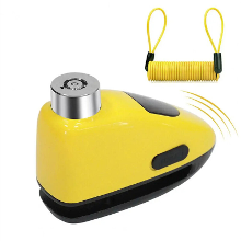 BENGGUO BENGGOU Type C oplaadbare fiets schijfrem slot 130dB luid alarm Anti diefstal bescherming Aluminium legering waterdicht