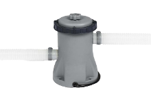 Bestway Filterpomp Flowclear 1,2 M³/u Grijs/blauw 27 Cm