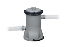 Bestway filterpomp Flowclear 2,0 m³/u grijs/blauw 32 cm