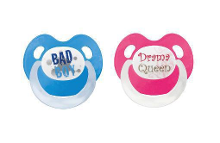 Bibi Fopspeen Dental Queen / Bad Boy 16+ Maanden Ex
